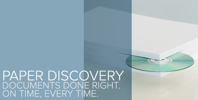 Paper Discovery: Documents done right. On time, every time.
